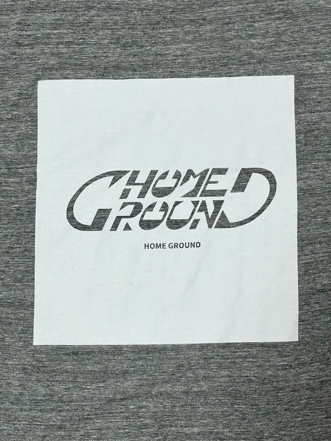 hgsトライブレンド ビッグシルエット T-shirt アッシュ / hgs004