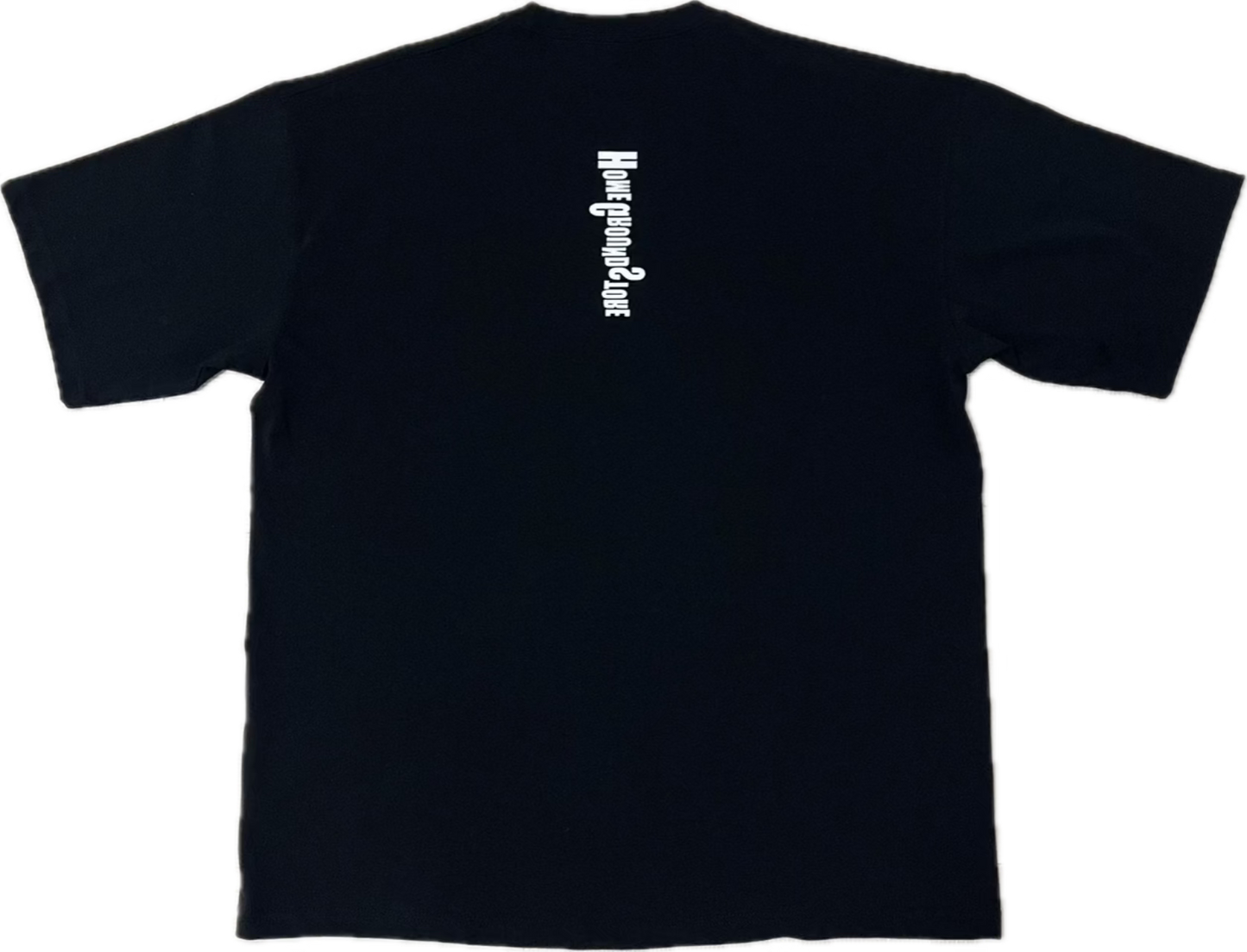 hgsマグナムウエイト ビッグシルエットTシャツ・バックプリント / hgs008