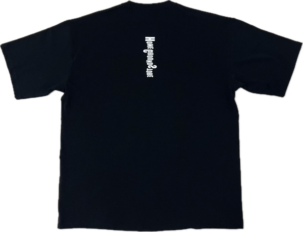 hgsマグナムウエイト ビッグシルエットTシャツ・バックプリント / hgs008