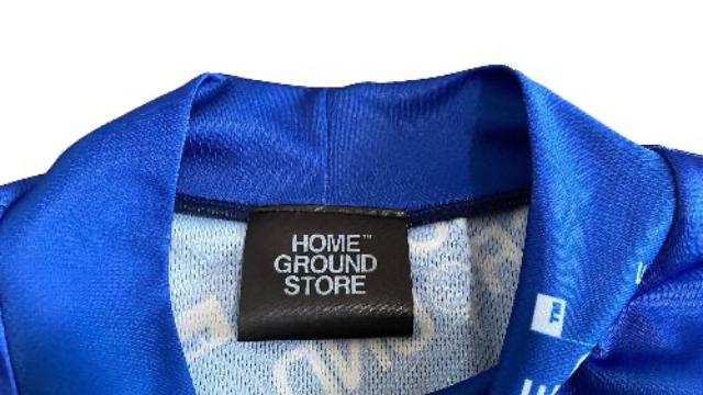 HOME GROUND STORE× Golf 2024 ハイネック半袖Tシャツ・ロイヤルブルーグラデーション/hgs G001