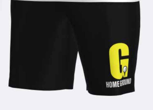 HOME GROUND STORE×Golf 2024 ハーフパンツ・イエロー/hgs G004