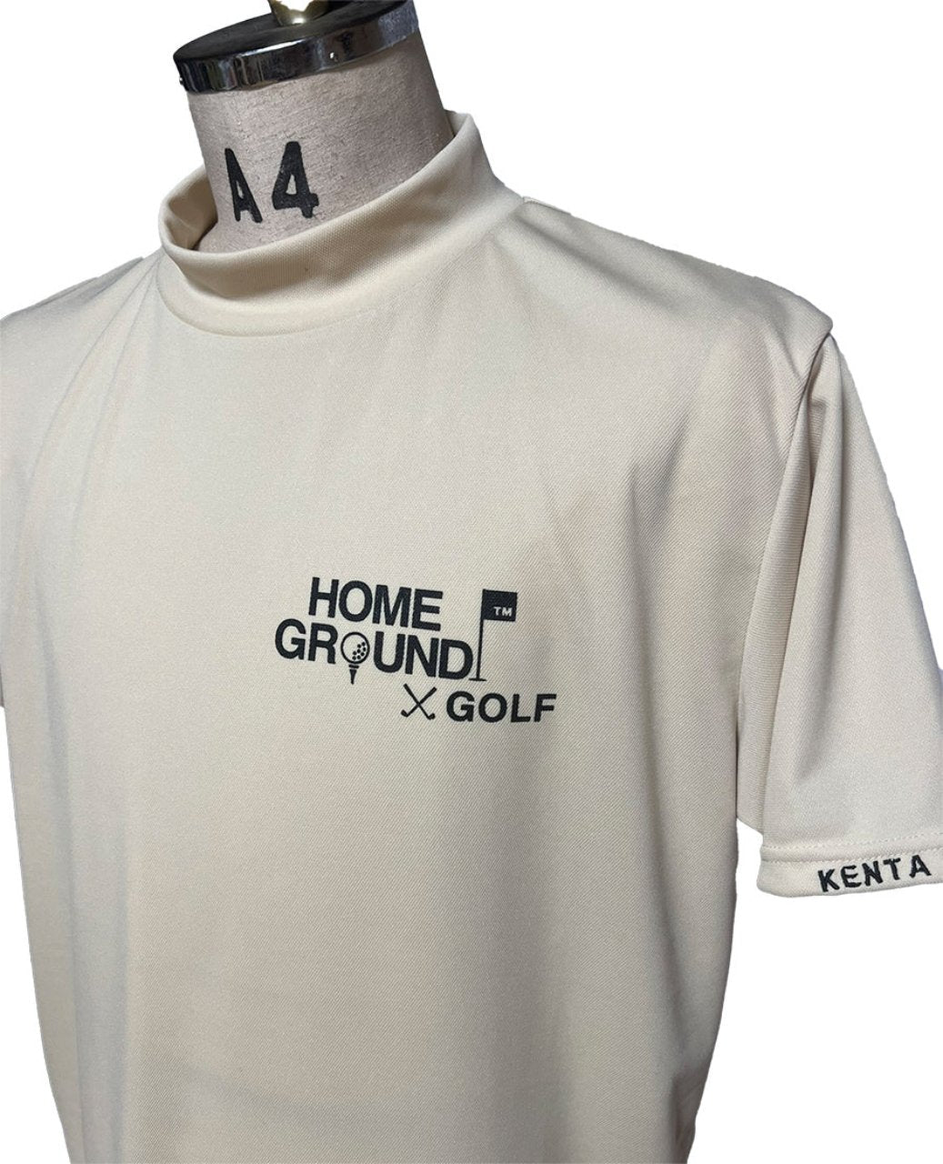 HOME GROUND STORE× Golf 2024 hgsラグランT-shirt　ベージュ/hgs G005