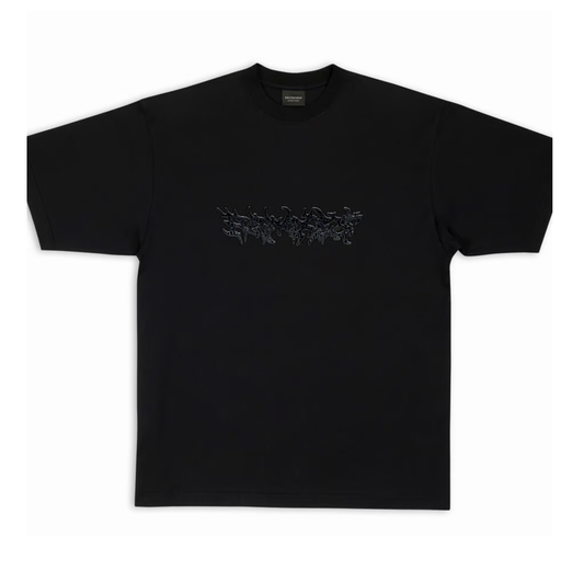 crocodile design T-shirt dark/CROCO T-SHIRT DARK
